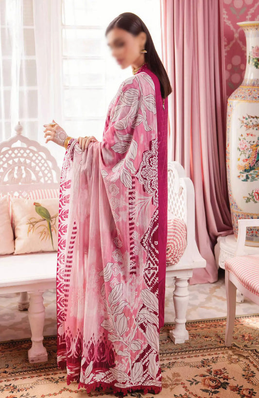 Nureh Maya Embroidered Lawn Collection 2024 - NS 109