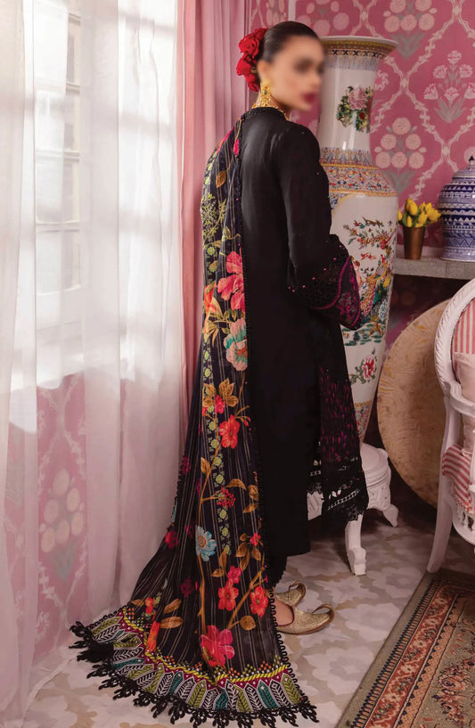 Nureh Maya Embroidered Lawn Collection 2024 - NS 114