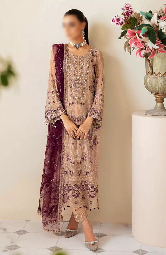Ramsha Dastoor Chiffon Collection Vol 01 - P-106