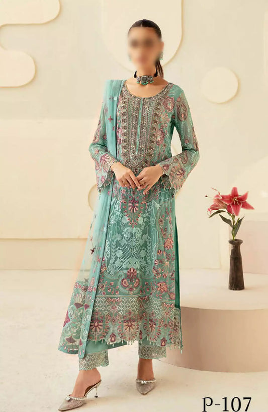 Ramsha Dastoor Chiffon Collection Vol 01 - P-107