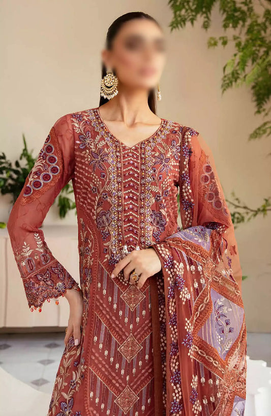 Ramsha Dastoor Chiffon Collection Vol 01 - P-109