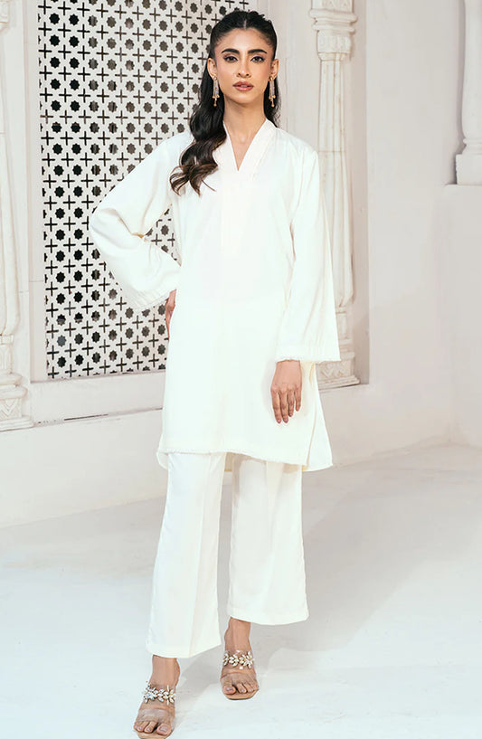 Solid Co-ords Collection By Rangeen - Parchment Co-Ord Set