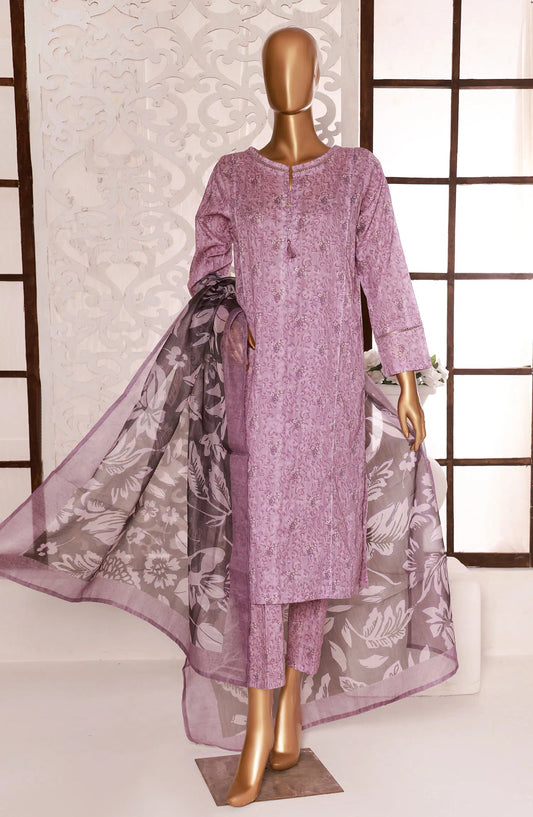 HZ Kaavish RTW Printed Co Ords Collection 2024 - PCD 403 Lavender