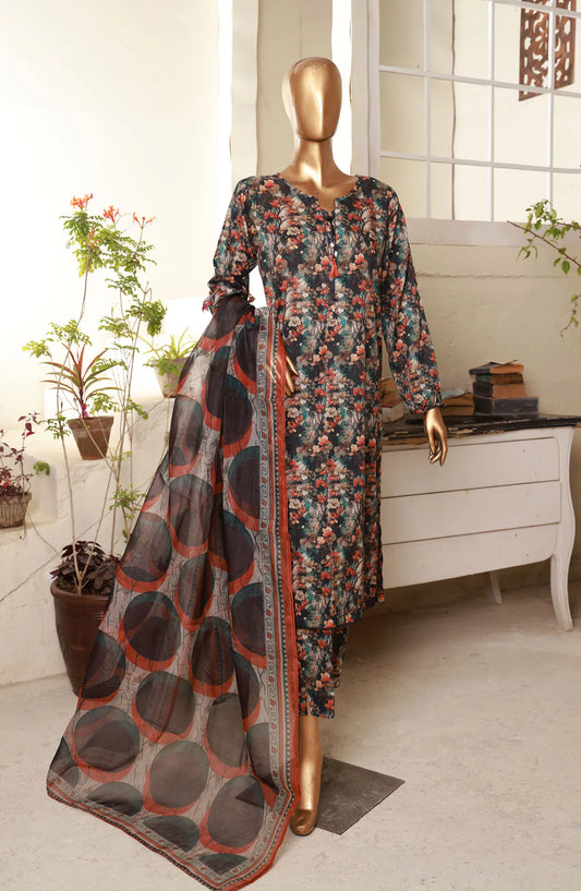 HZ Kaavish RTW Printed Co Ords Collection 2024 - PCD 408 Dark Multi