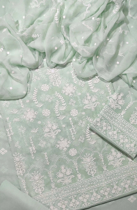 Premium Chic N Kari Embroidered Swiss Voile Collection - PCNKE 01