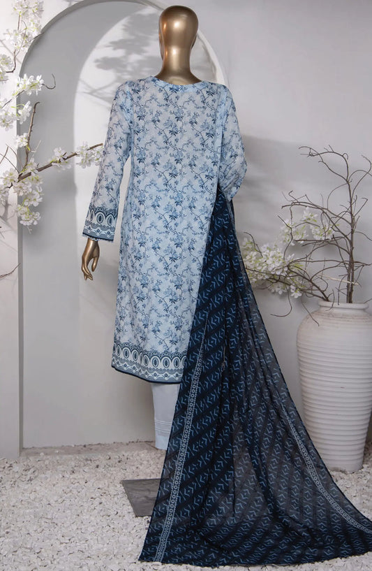 HZ Dhagakari Embroidered Collection 2024 - PDE-799