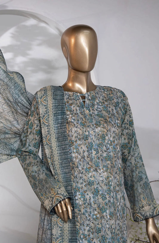 HZ Dhagakari Embroidered Collection 2024 - PDE-803