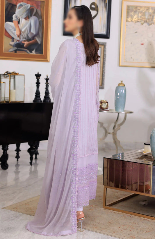 Merakish Unstitched Luxury Formal Collection Vol 12 2024 - Peri Winkle