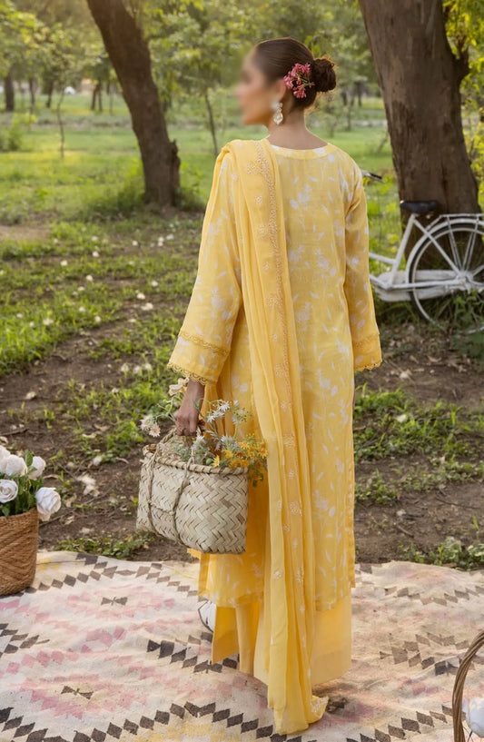 Printkari Embroidered and Printed Collection By NUR Vol 02 - PN 08