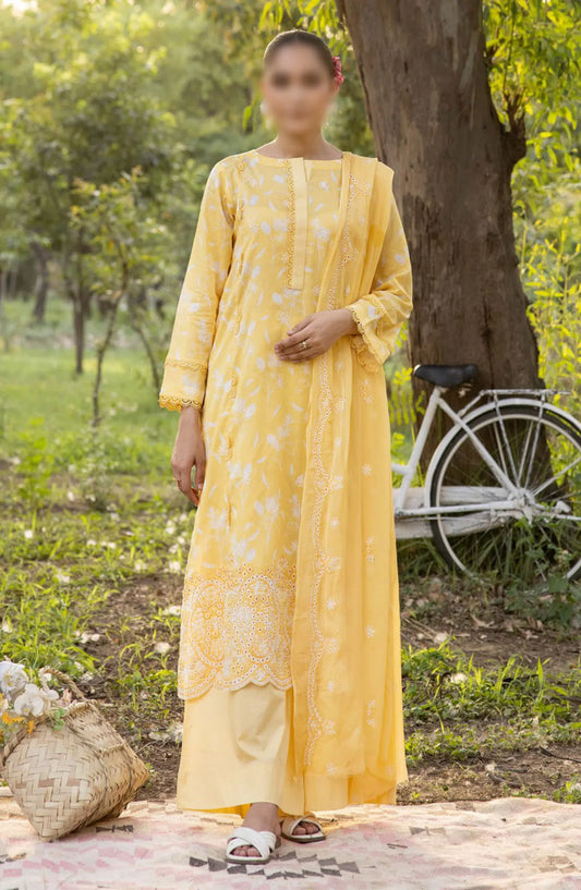 Printkari Embroidered and Printed Collection By NUR Vol 02 - PN 08