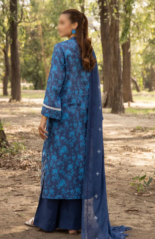 Printkari Embroidered and Printed Collection By NUR Vol 02 - PN 11