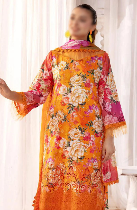 Print Kari Embroidered and Printed Lawn Collection By NUR - PN 31
