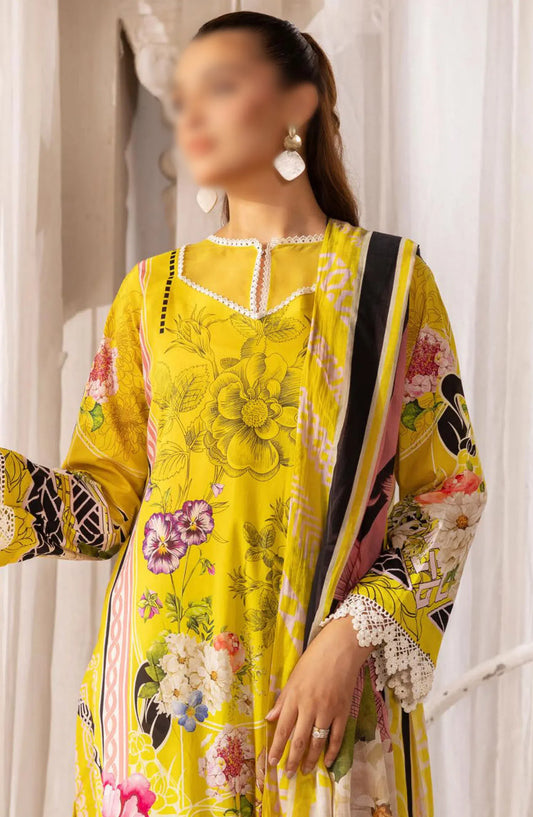Print Kari Embroidered and Printed Lawn Collection By NUR - PN 36