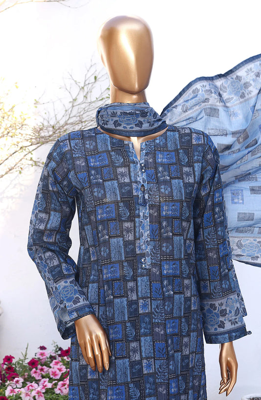 HZ Platinum Digital Printed Lawn Collection 2024 - PPC 29