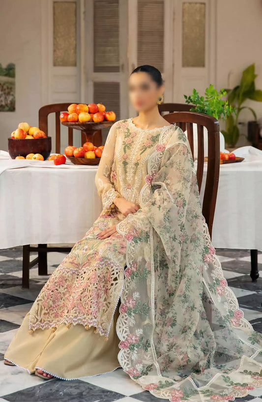 Ramsha Dastak Luxury Chiffon Collection - Q 105