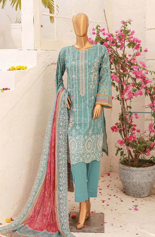 Premium Embroidered Lawn Vol 8 by Riwayat - R 24235