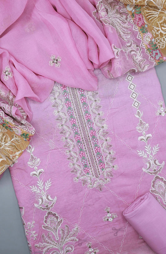 Rang Barang Unstitched Embroidered Lawn Collection 2024 - RBUEL-01