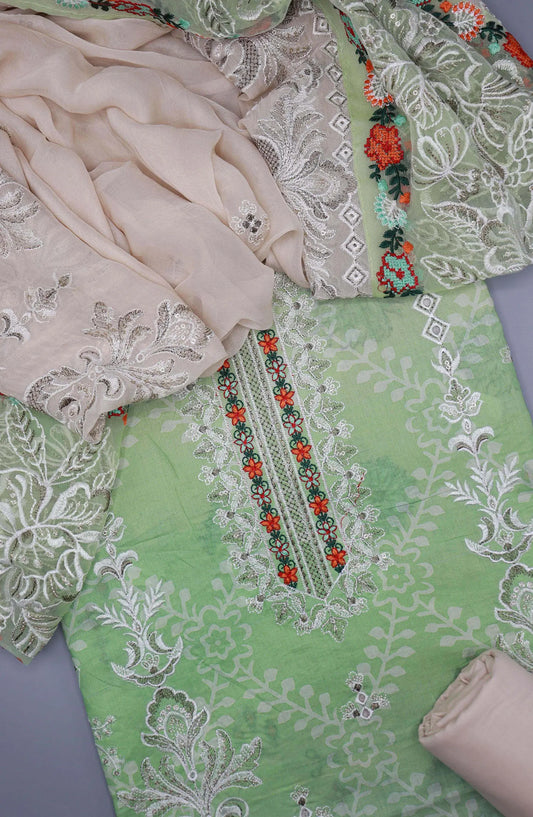Rang Barang Unstitched Embroidered Lawn Collection 2024 - RBUEL-03