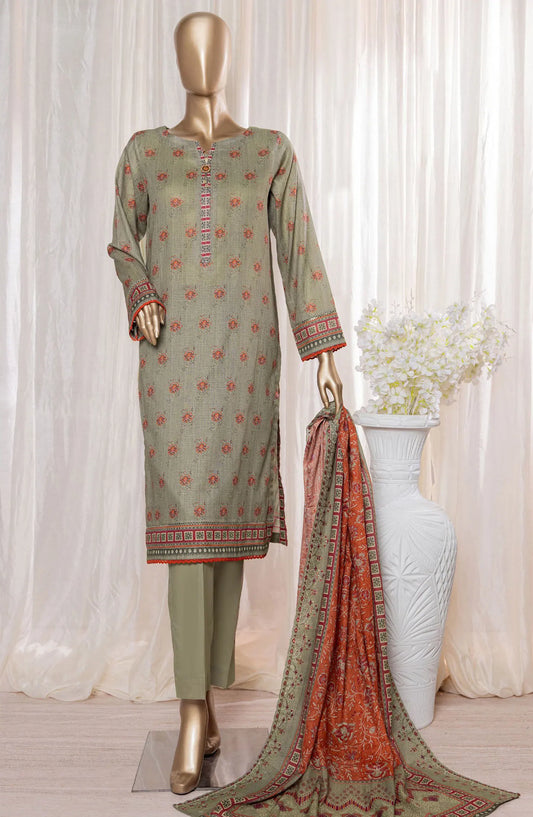 HZ Rimjhim Lawn Embroidered Cutwork Dupatta Collection - REC 126