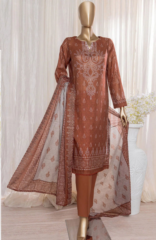 HZ Rimjhim Lawn Embroidered Cutwork Dupatta Collection - REC 132