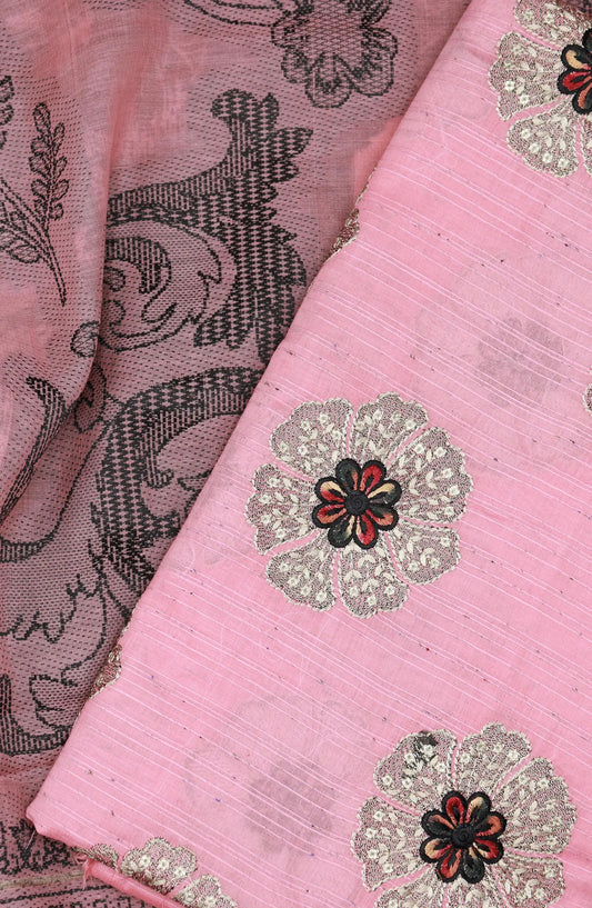 Roha Unstitched Luxury Embroidered Lawn With Jacquard Dupatta Collection 2024 - REJC 01