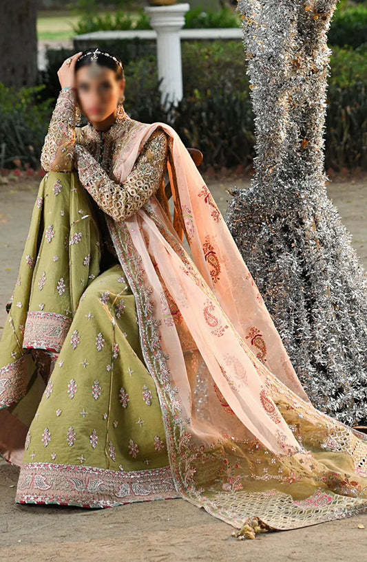 Qalamkar Singhar Wedding Formals Collection - RF-07 HALENA