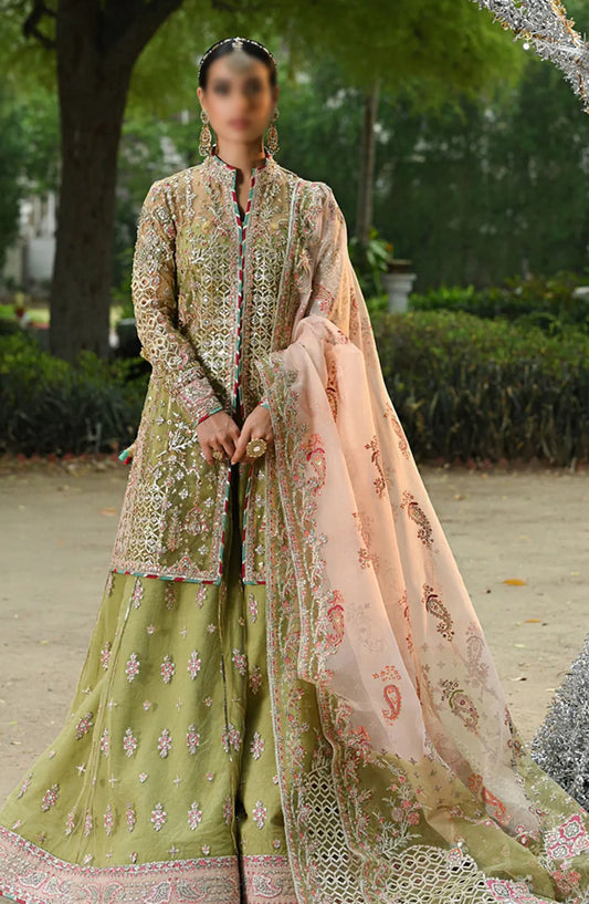 Qalamkar Singhar Wedding Formals Collection - RF-07 HALENA