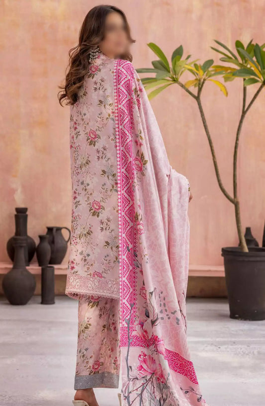Rang Nagar Embroidered and Printed Slub Wool Collection - -RN 10