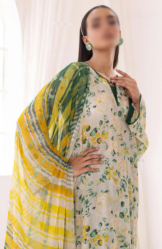 Rang Nagar Embroidered and Printed Lawn Collection By NUR - RN-302