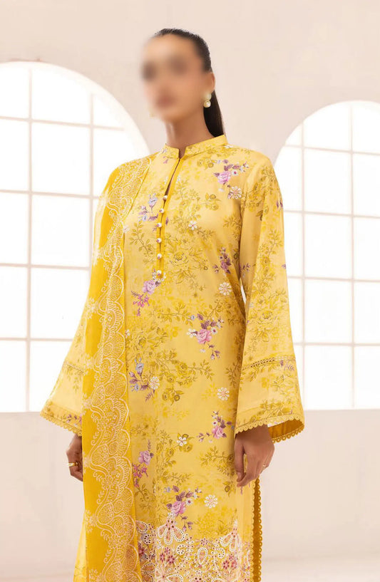 Rang Nagar Embroidered and Printed Lawn Collection By NUR - RN-308