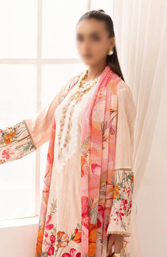 Rang Nagar Embroidered and Printed Lawn Collection By NUR - RN-309