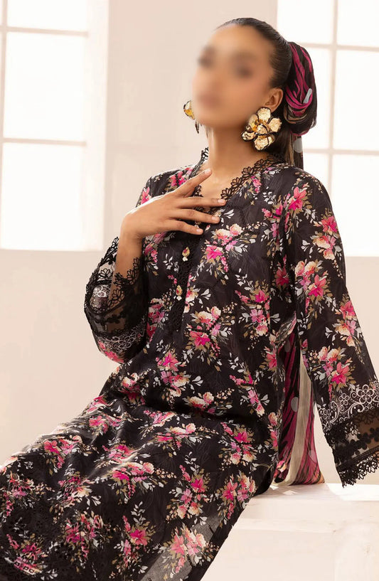 Rang Nagar Embroidered and Printed Lawn Collection By NUR - RN-312
