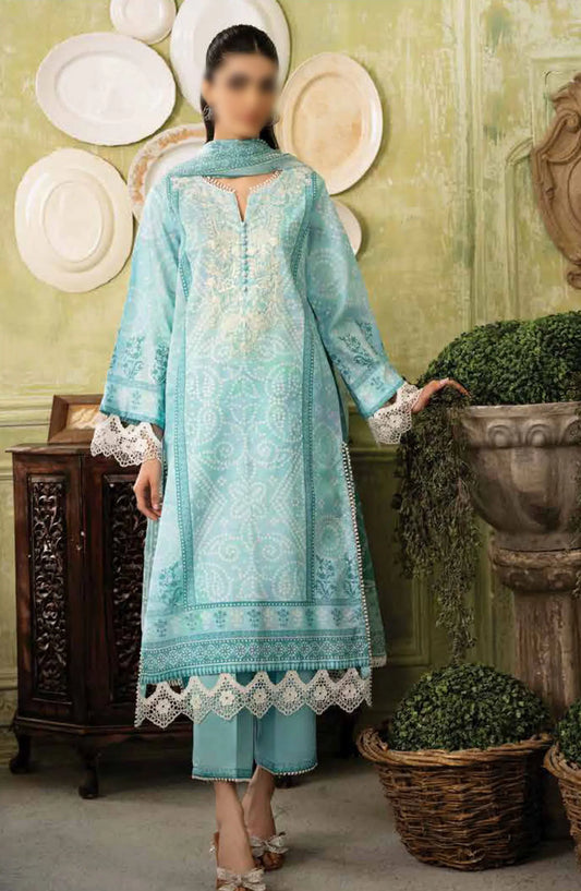 Roheenaz Flora Unstitched Printed Lawn Collection - RNP-03B MIRAGE