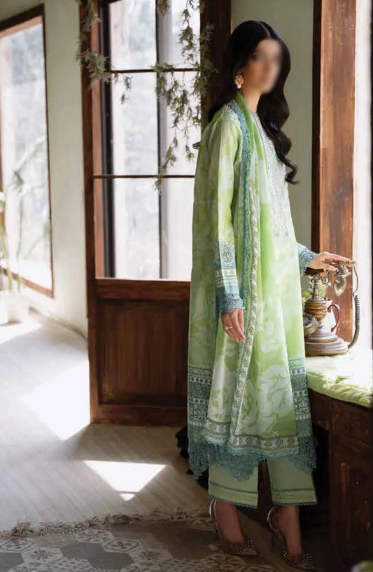 Roheenaz Flora Unstitched Printed Lawn Collection - RNP-05B EUPHORIA