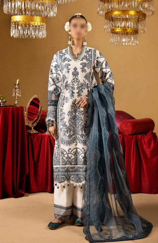 Ishq Festive Lawn Collection By Minha - Roshni