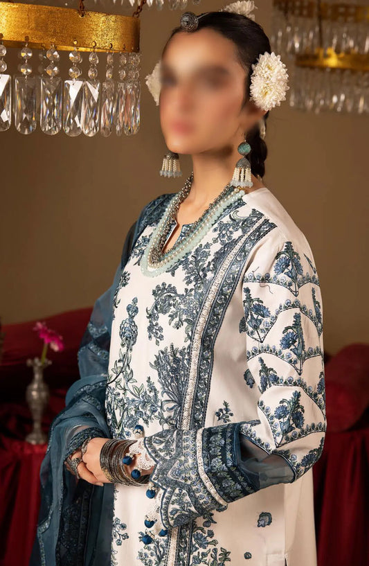 Ishq Festive Lawn Collection By Minha - Roshni