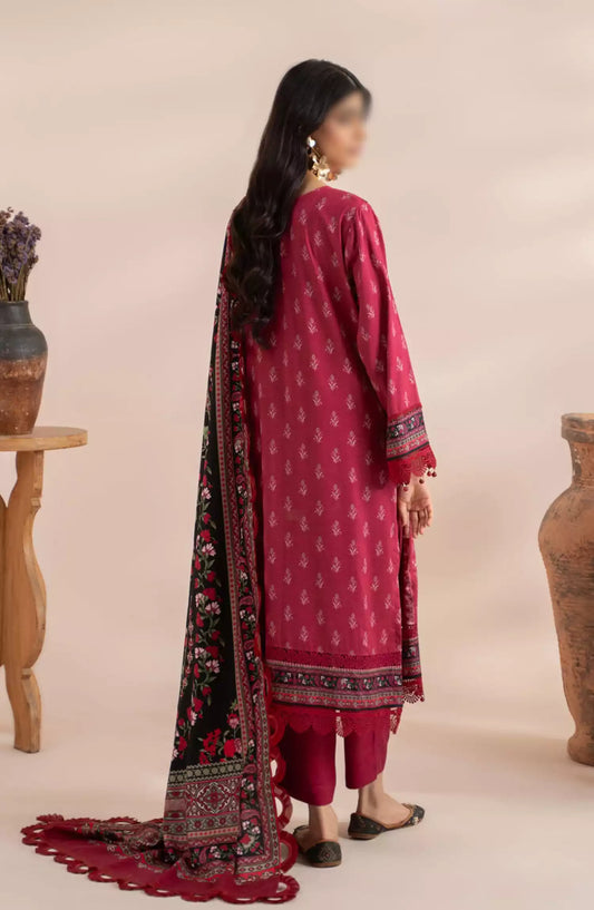 Mausummery Winter Unstitched Collection Vol 02 - RUBY