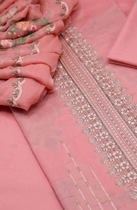 Rangrez Unstitched Exclusive Embroidered Lawn Collection 2024 - RUEELC 05