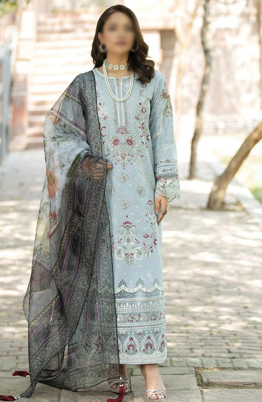 Subah-e-Roshan Luxury Lawn Collection by Serene - SL 71 ZIBAIISH