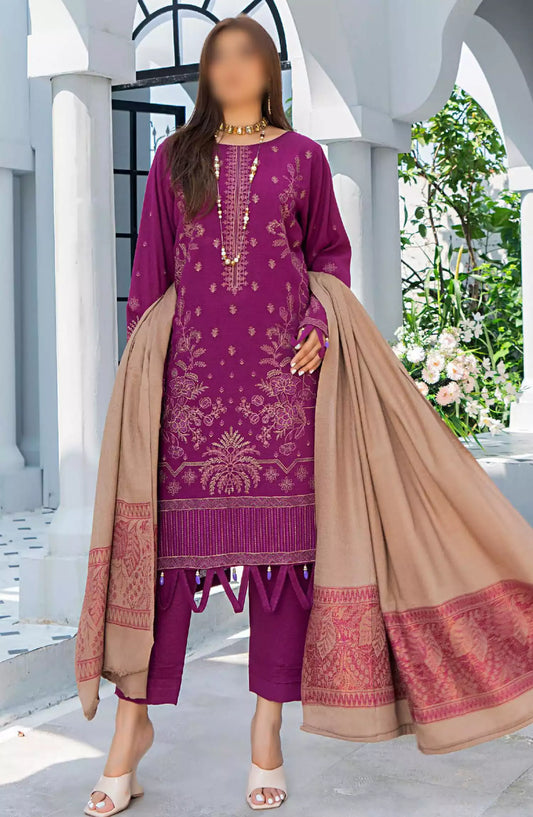 Jumana Fancy Unstitched  Winter Collection 2024 - SA 02