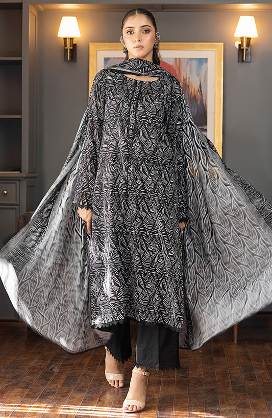 Regalia Textile Printed Lawn Unstitched 3 Piece Suit - D-06 - RET25BNWV3 - Summer Collection