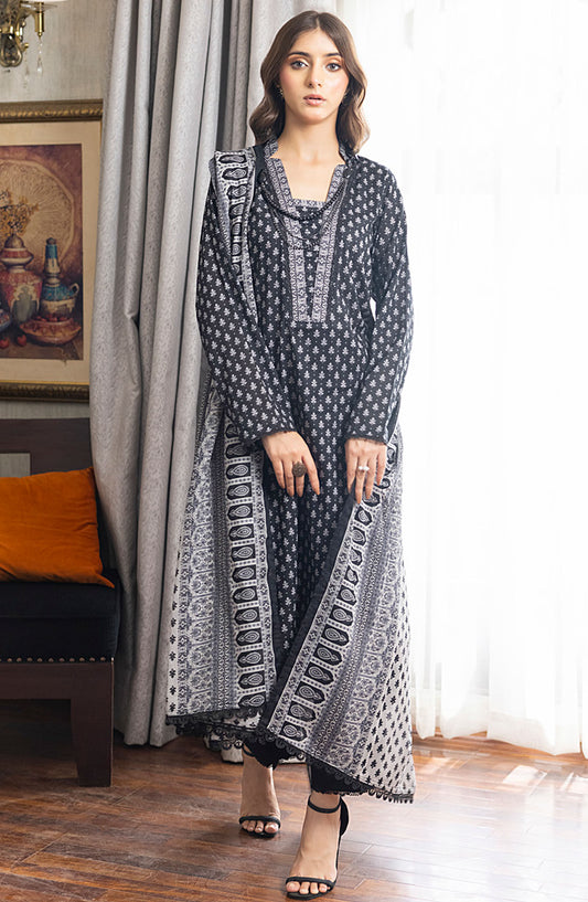 Regalia Textile Printed Lawn Unstitched 3 Piece Suit - D-03 - RET25BNWV3 - Summer Collection
