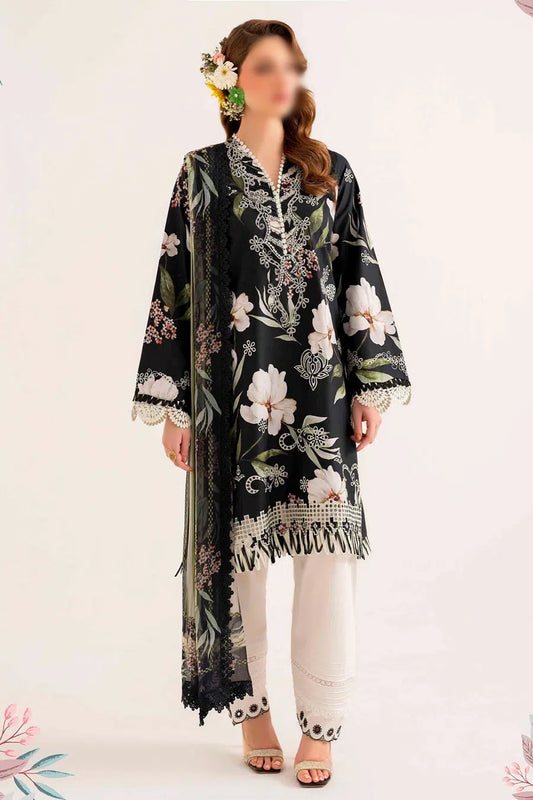 Sable V Lila Unstitched Lawn Collection 2024-SAL-03-24