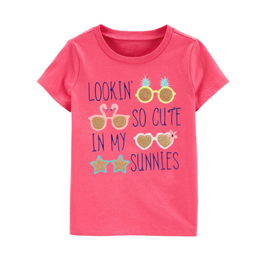 Looking So Cute T-Shirt for Kids - Pink