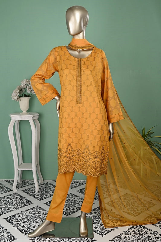 SC-309A Millat Serafina Embroidered Series Peach By Rivaaj