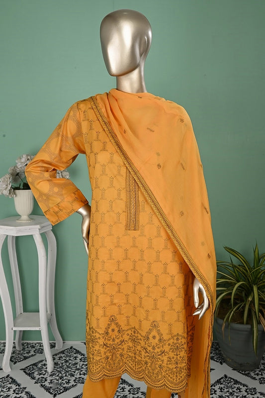 SC-309A Millat Serafina Embroidered Series Peach By Rivaaj