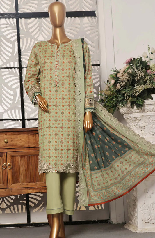 SADABAHAR Cutwork Embroidered Lawn Collection 2024 - SCEL 01