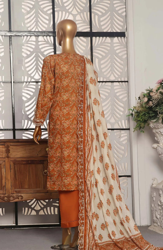 SADABAHAR Cutwork Embroidered Lawn Collection 2024 - SCEL 03