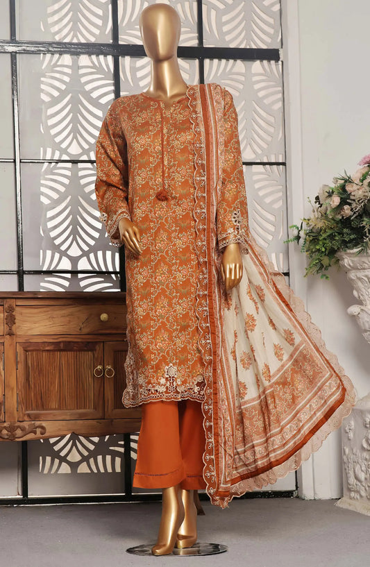 SADABAHAR Cutwork Embroidered Lawn Collection 2024 - SCEL 03