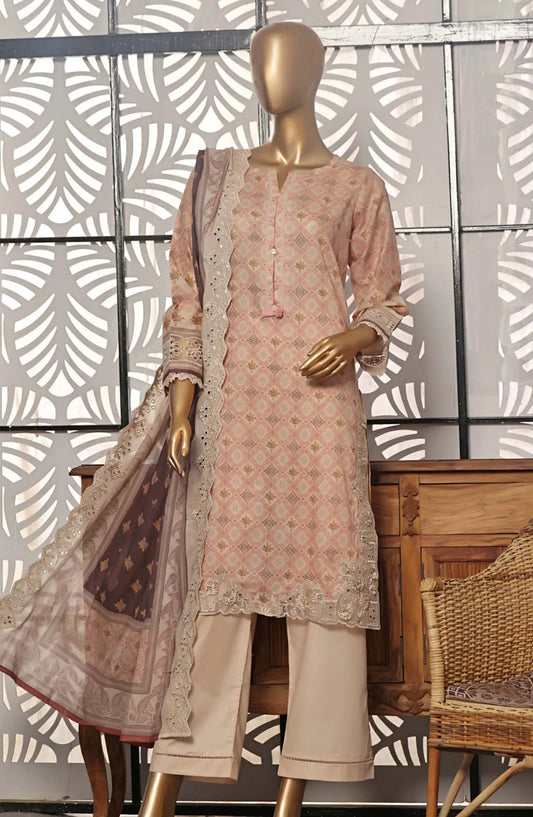 SADABAHAR Cutwork Embroidered Lawn Collection 2024 - SCEL 04